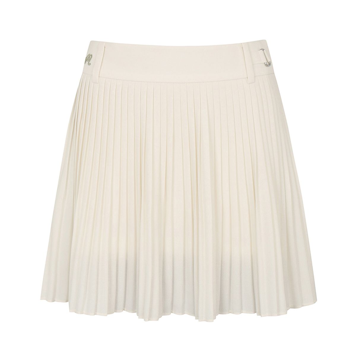 말본 골프(MALBON GOLF) 잔플리츠 포켓 변형 스커트 OFF WHITE (WOMAN)