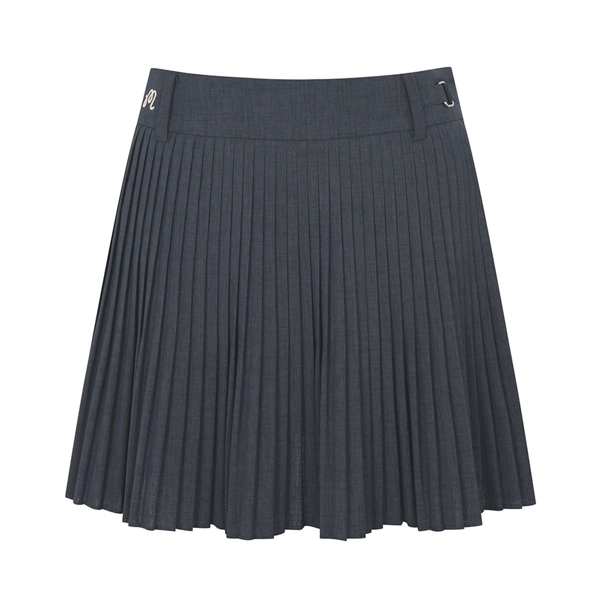 말본 골프(MALBON GOLF) 잔플리츠 포켓 변형 스커트 NAVY (WOMAN)