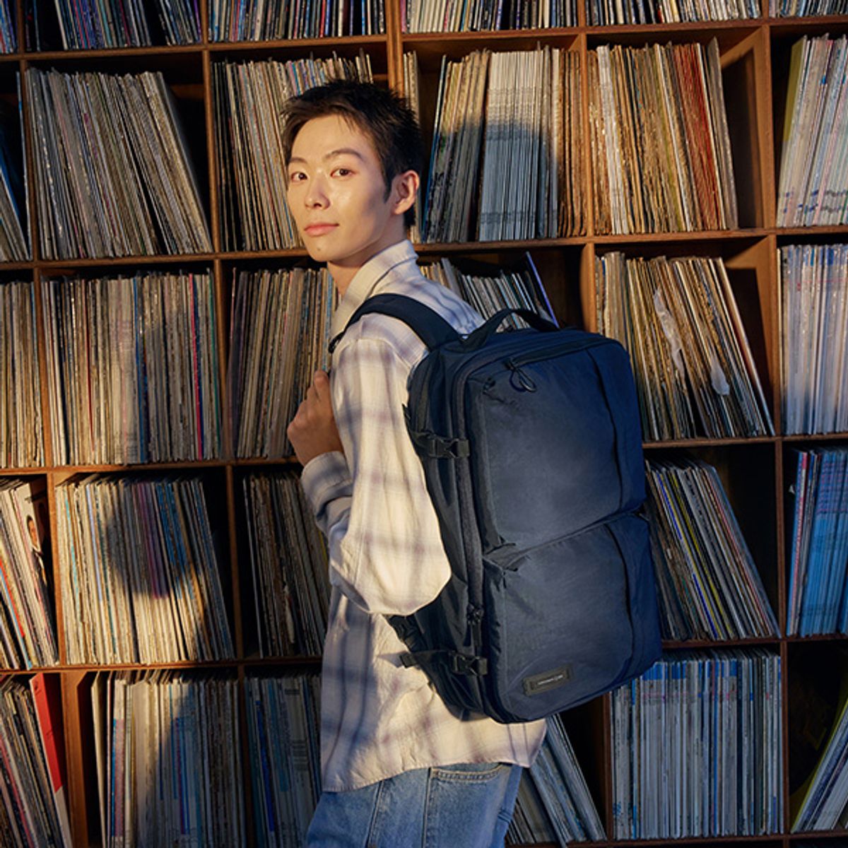 쌤소나이트 레드(SAMSONITE RED) PROCTON 시그니쳐 3WAY 백팩 MATT NAVY UR261006