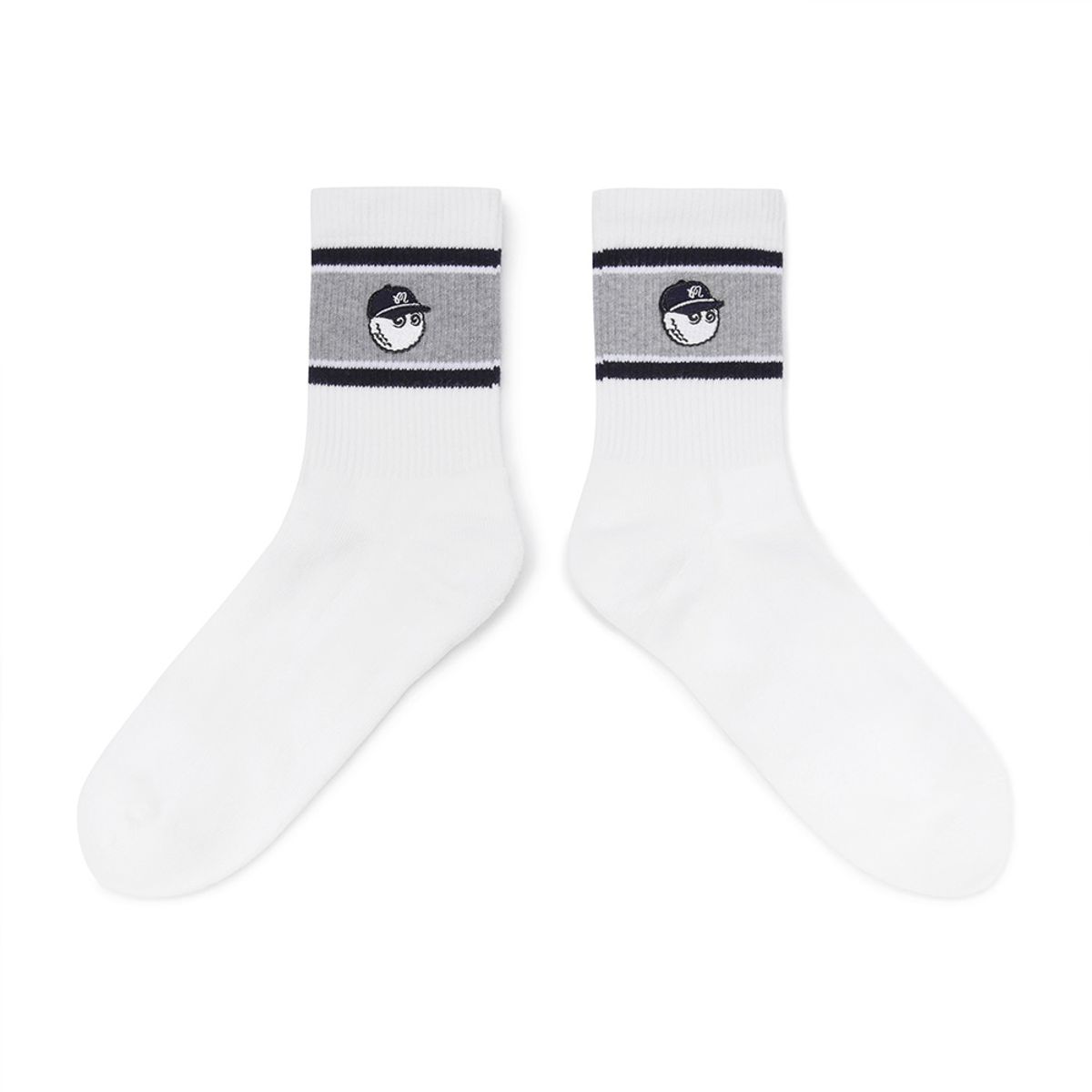 말본 골프(MALBON GOLF) 버킷 와펜 베이직 크루삭스 OFF WHITE