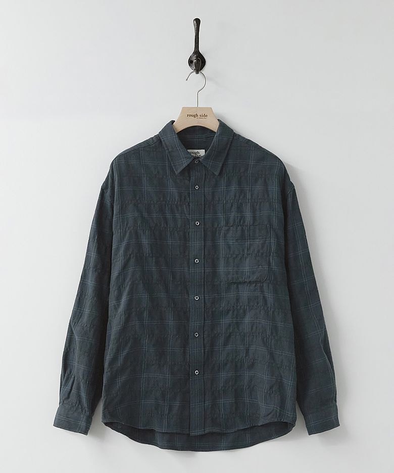 Primary Shirt Navy Check
