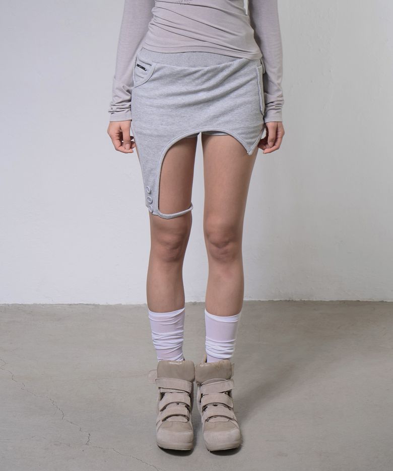 오버레이 숏츠 (MELANGE) F26ZD465