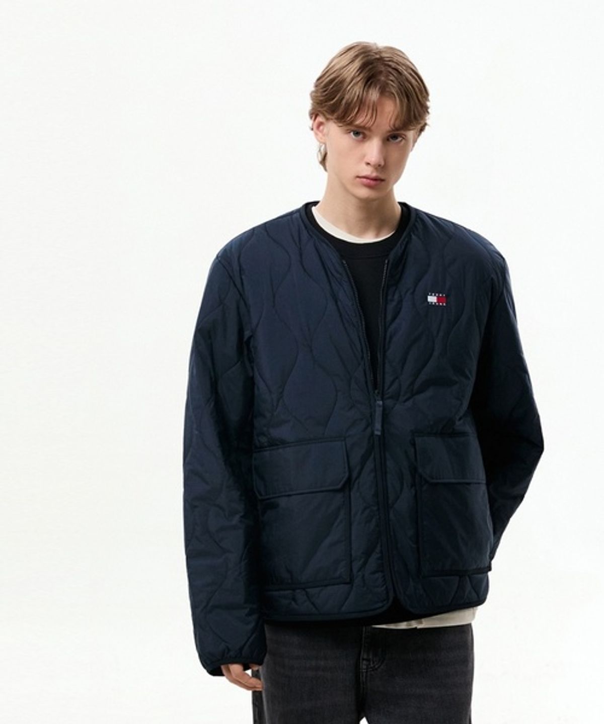 타미진스(TOMMY JEANS) 퀄팅 시티 재킷