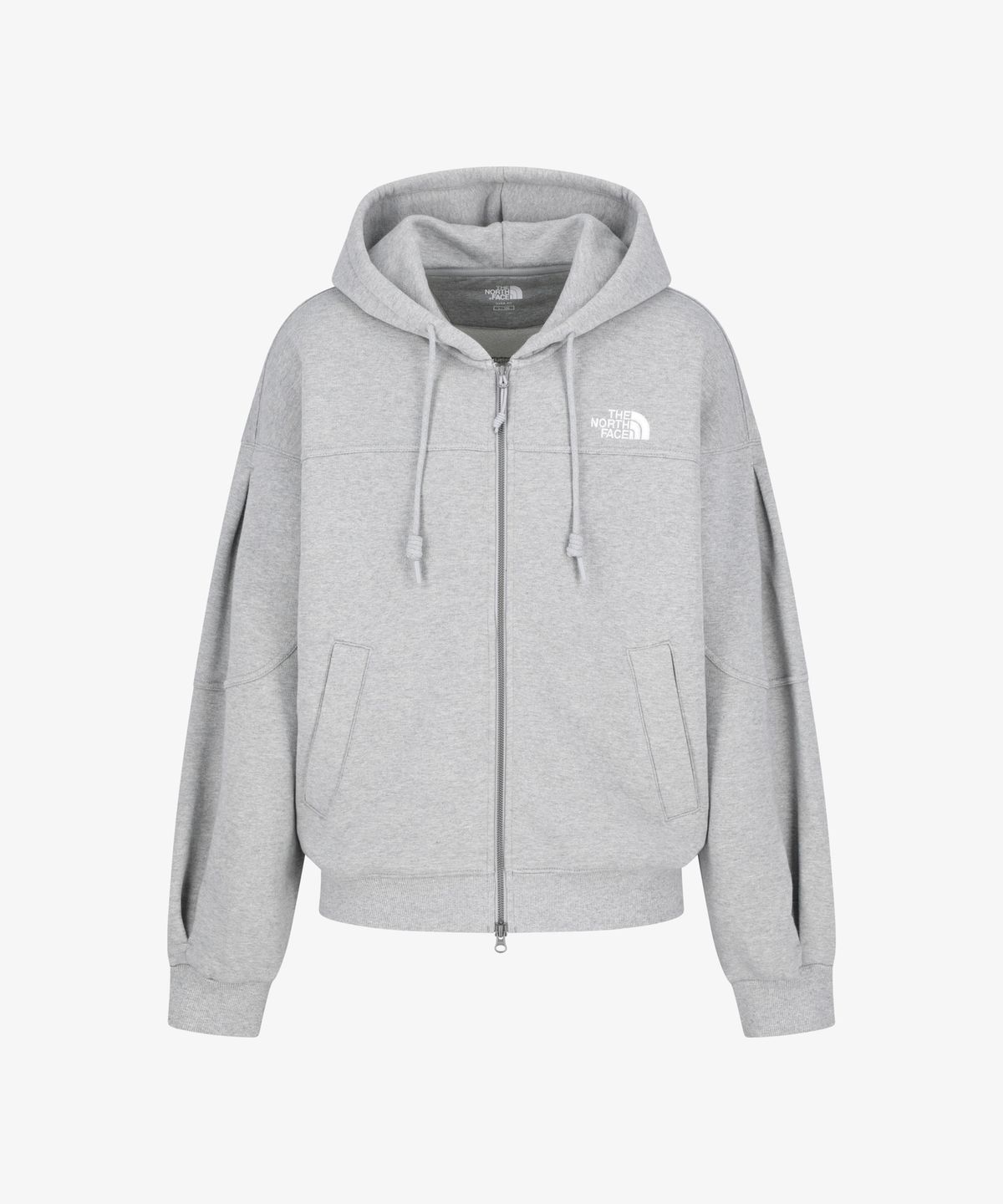 노스페이스(THE NORTH FACE) NJ5JS54J 엣지라인 후드 집업 MELANGE_GREY