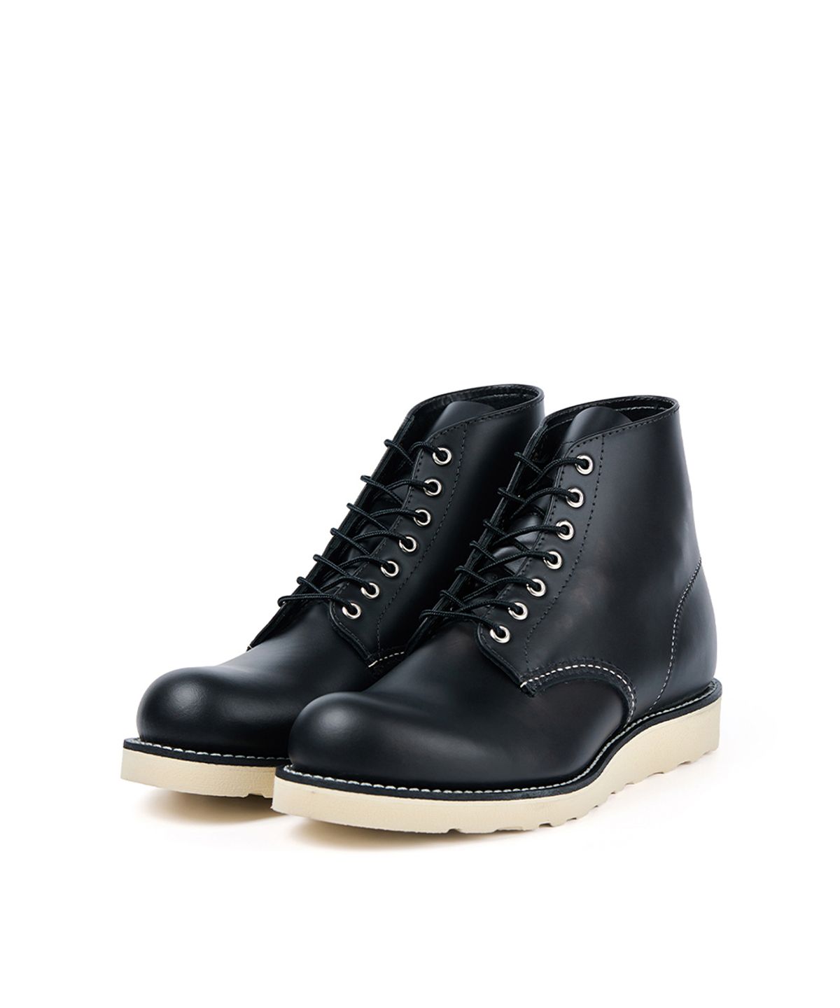 레드윙(REDWING) 6인치 라운드토 8165 - 블랙 크롬