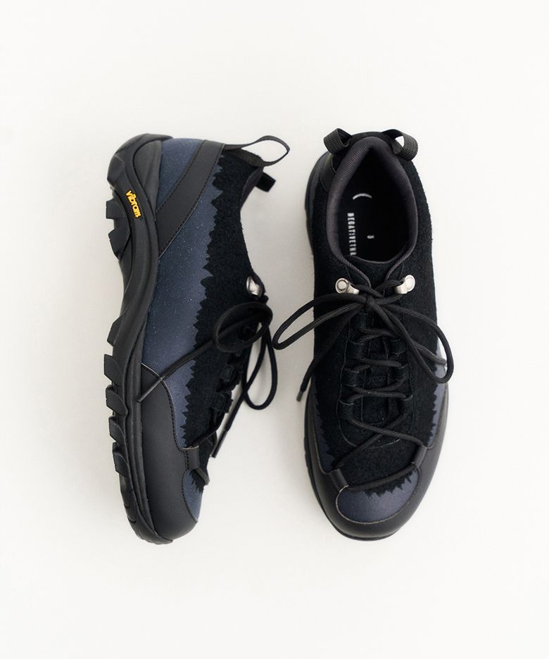 NUSAL VIBRAM Trail Sneakers_Black