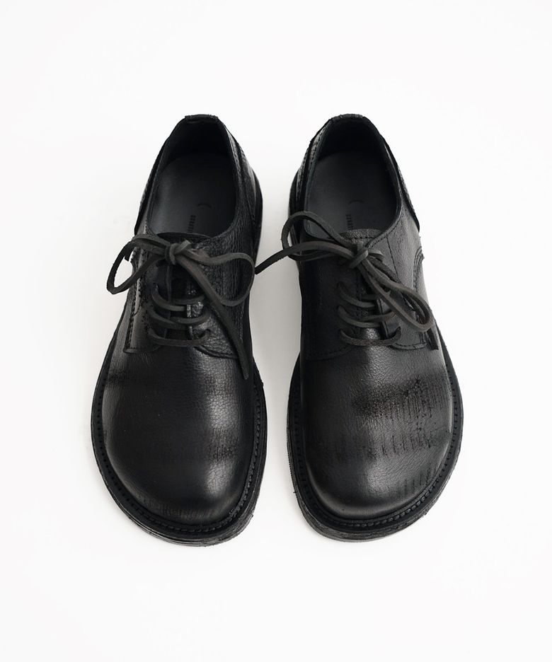Moto Derby Shoe_Dust Black