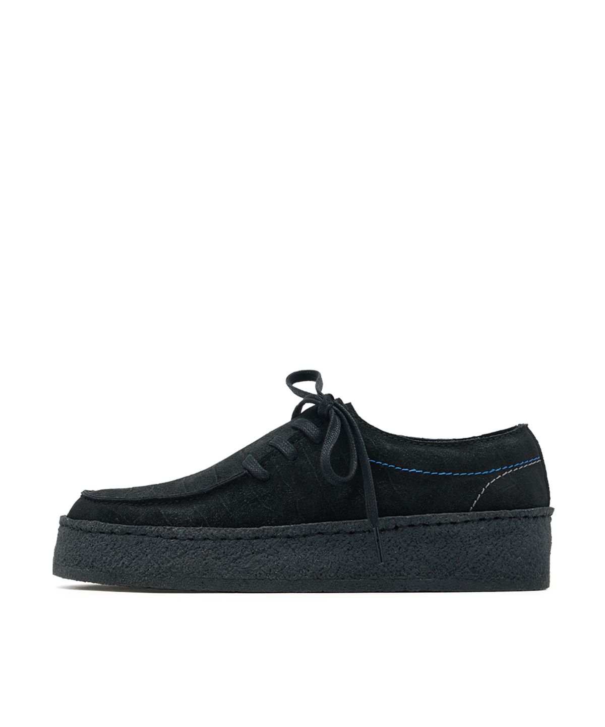 네거티브쓰리(NEGATIVETHREE) Side Lace up Mocca_Black