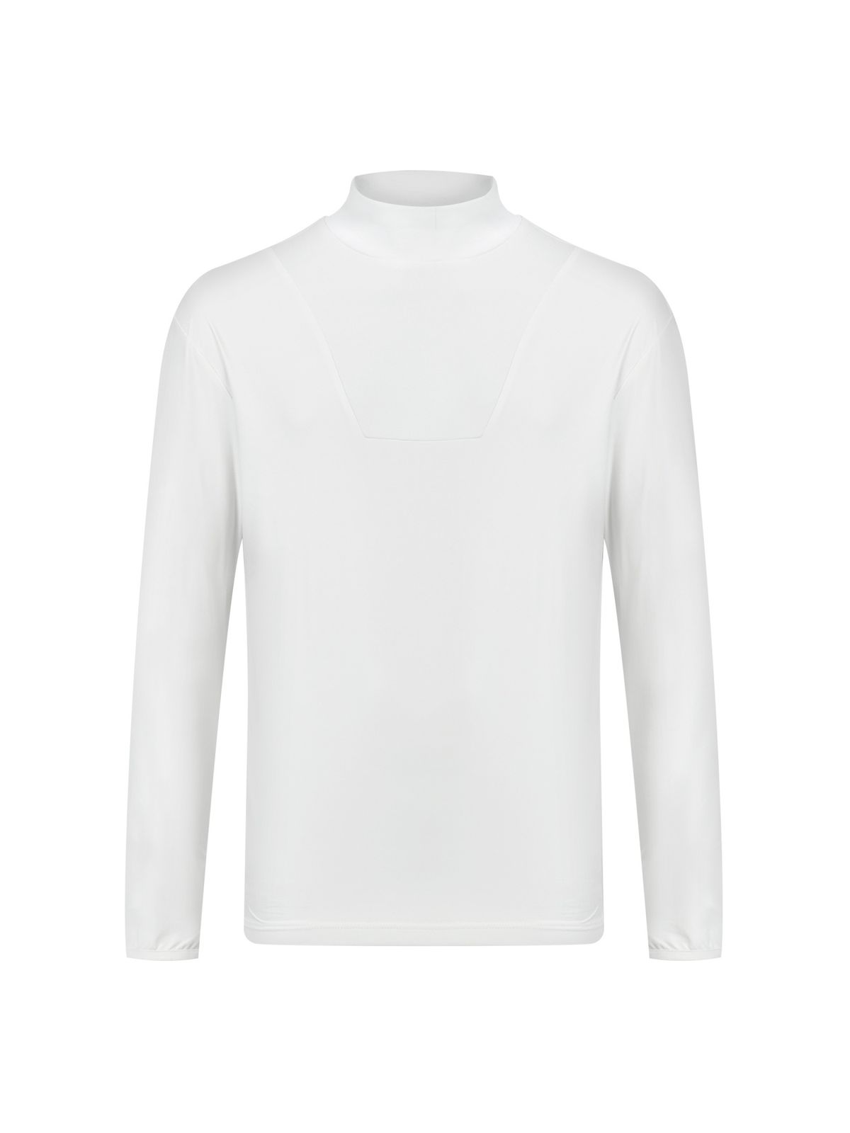 와이드앵글(WIDEANGLE) TO 모크넥 방풍 베이스레이어 M_Off White