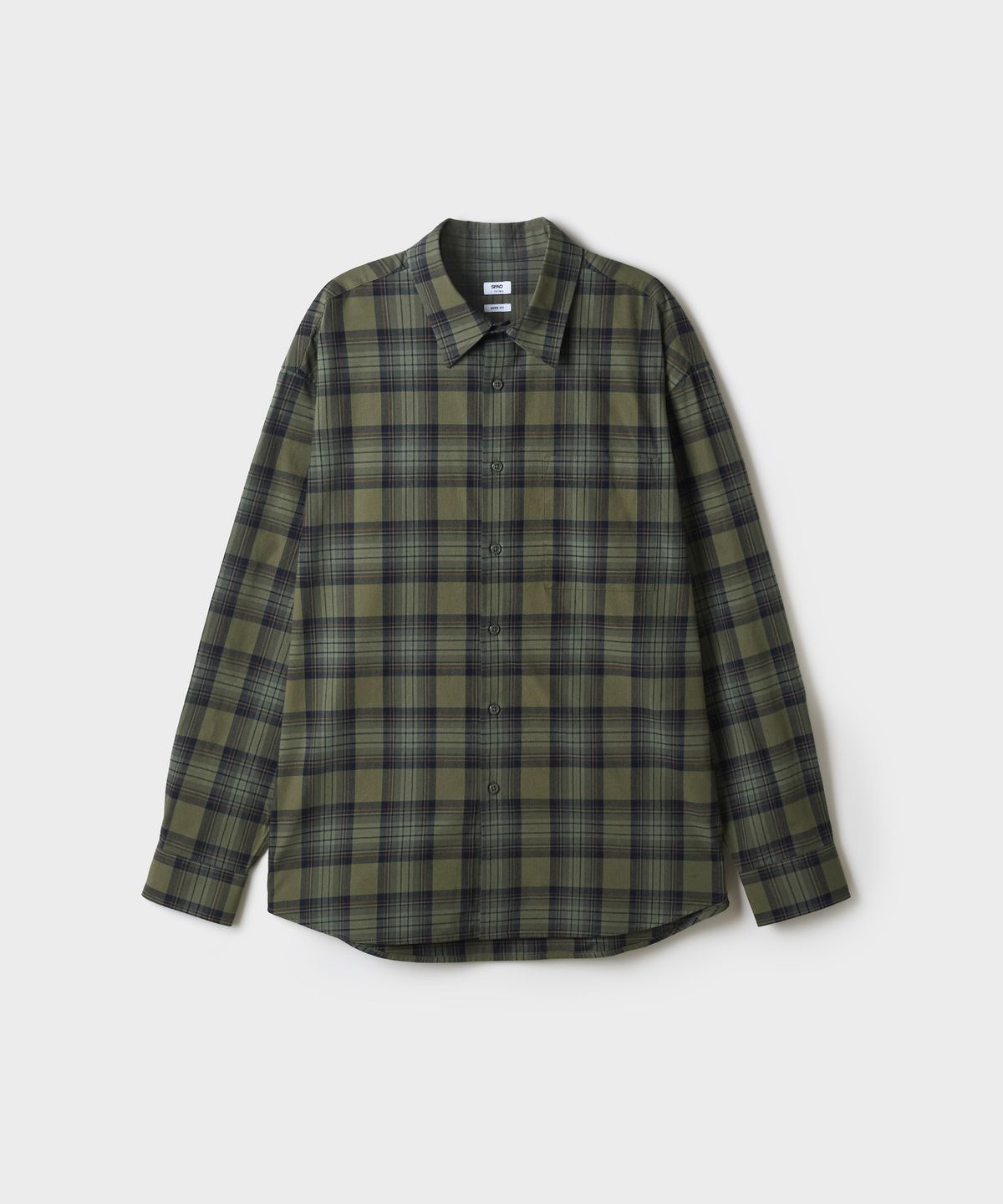 스파오(SPAO) 긴팔 체크 셔츠_SPYCG49C98