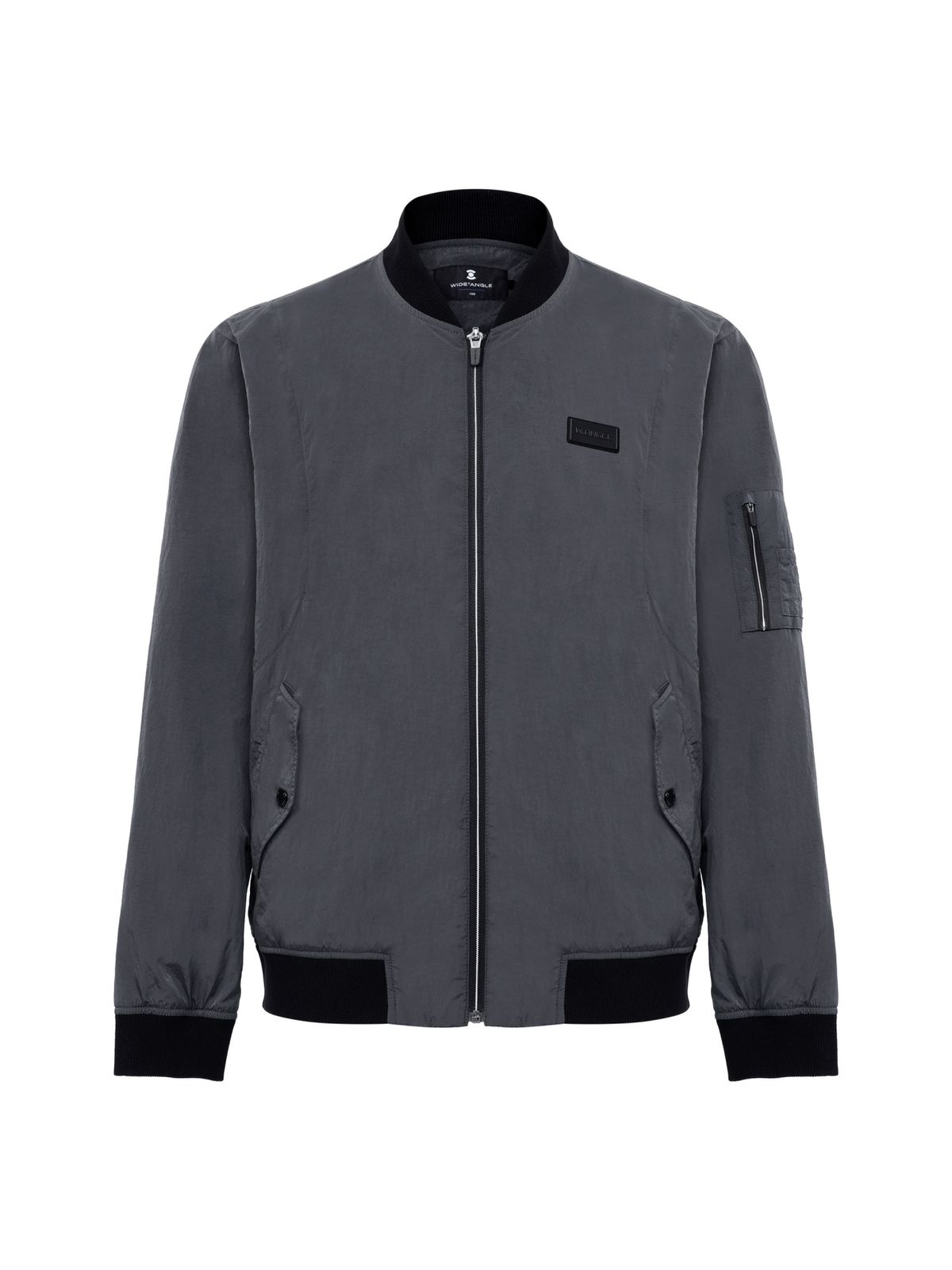 와이드앵글(WIDEANGLE) CO 브라이트 스타디움 자켓 M_COOL GREY