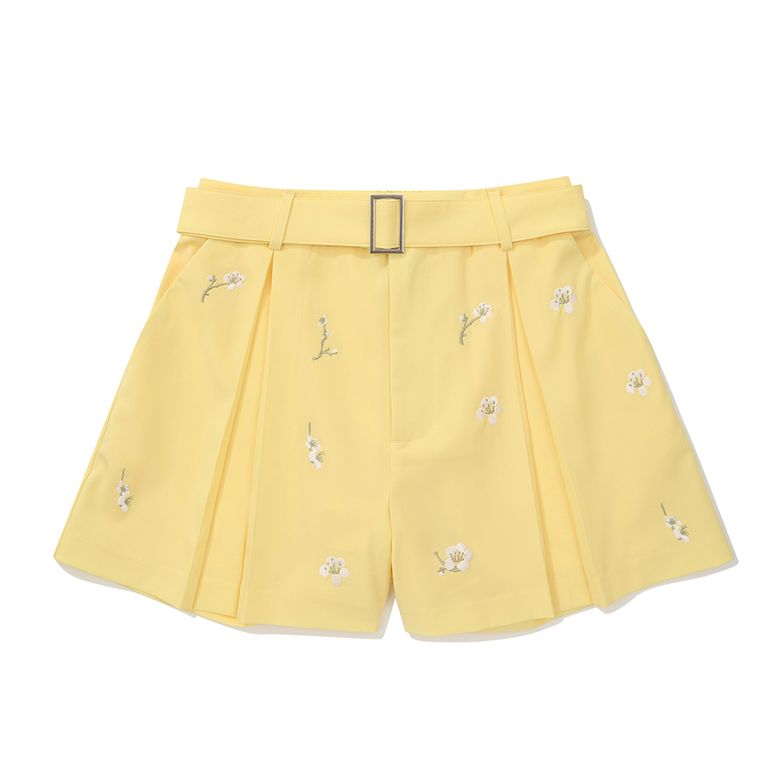 AMARA 하프팬츠 LEMON YELLOW (WOMAN)
