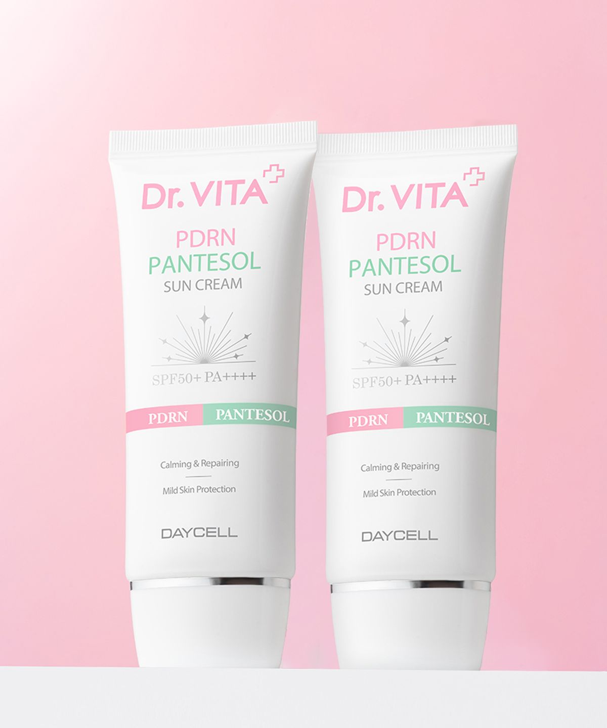 닥터비타(DRVITA) [2pack] PDRN 판테솔 무기차자 선크림 50g