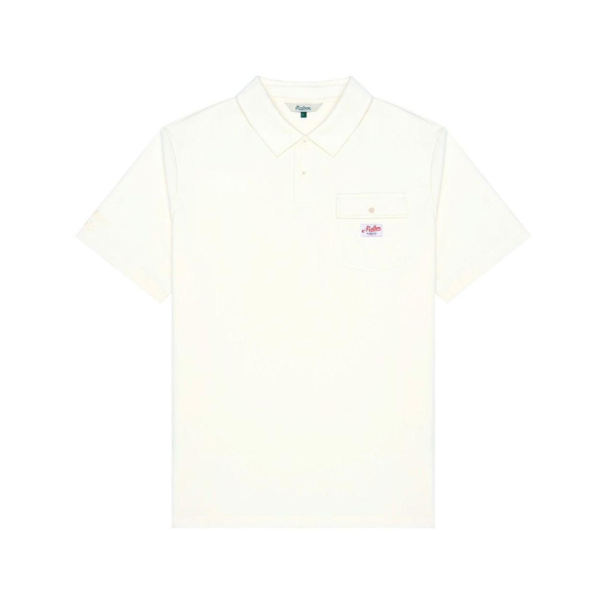 말본 골프(MALBON GOLF) 벤치마크 폴로 티셔츠 아이보리 IVORY (MAN)