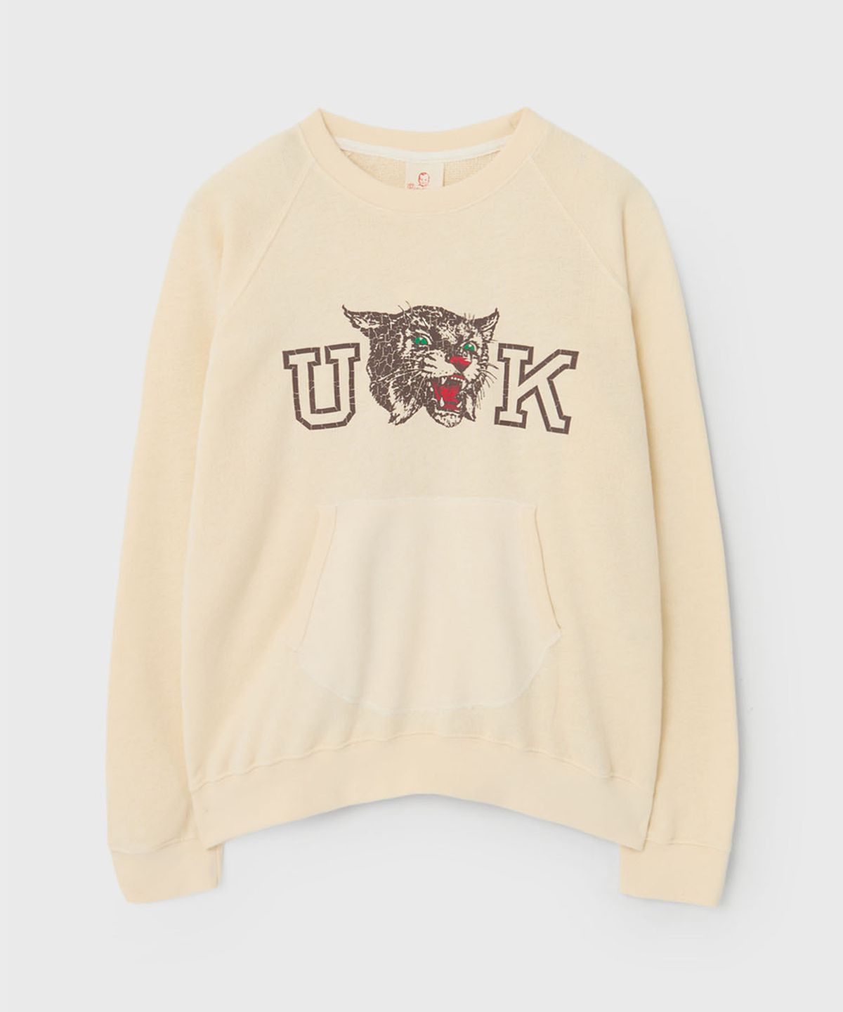 벌스데이수트(BIRTHDAYSUIT) TIGER SOFT SWEAT (CREAM)