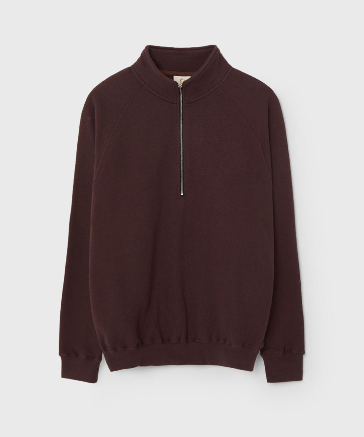 벌스데이수트(BIRTHDAYSUIT) SOFT HALF ZIP-UP (BROWN)