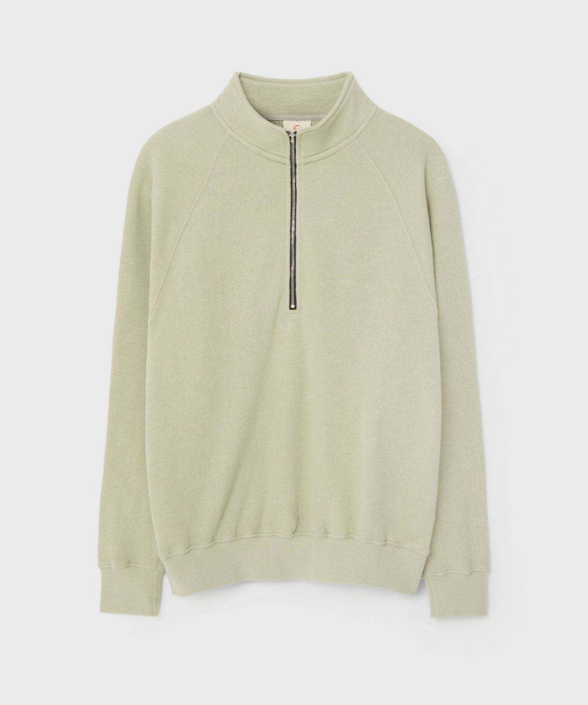 벌스데이수트(BIRTHDAYSUIT) SOFT HALF ZIP-UP (SAGE)
