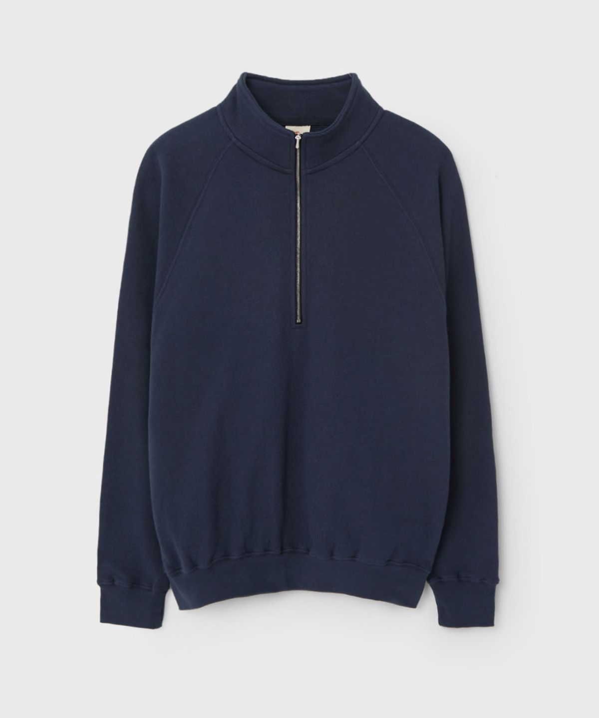 벌스데이수트(BIRTHDAYSUIT) SOFT HALF ZIP-UP (NAVY)