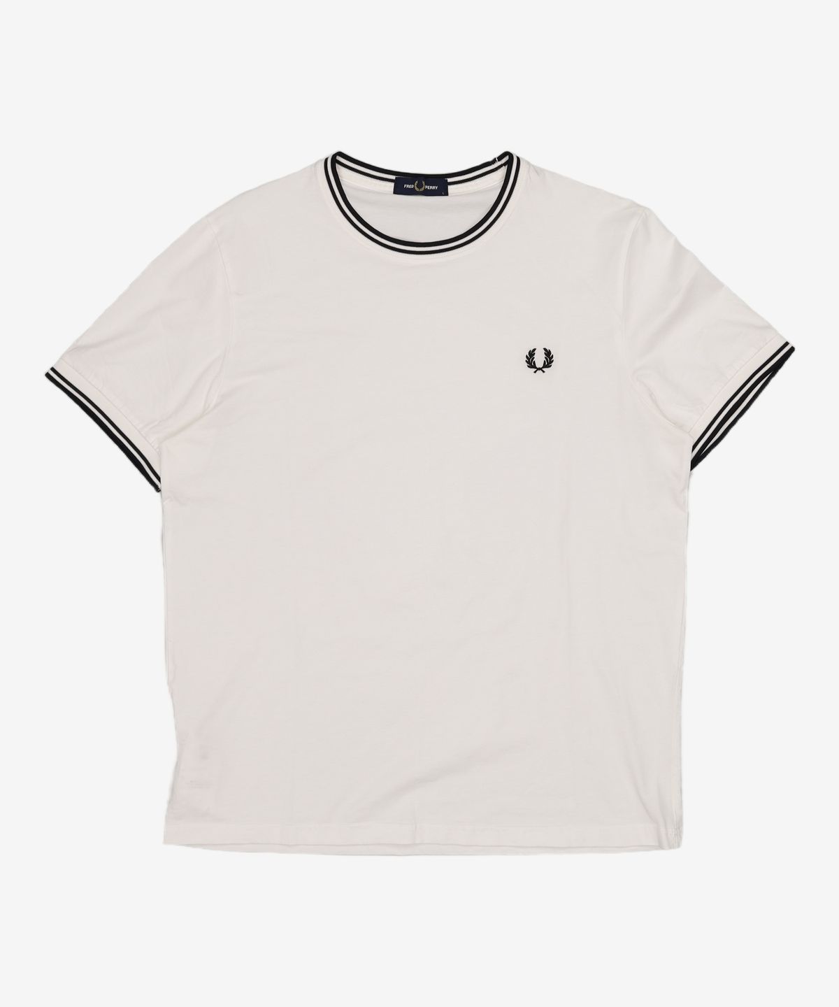 프레드페리(FRED PERRY) [Baseline] 트윈 팁 티셔츠 (420) AFPM2411588-420 L