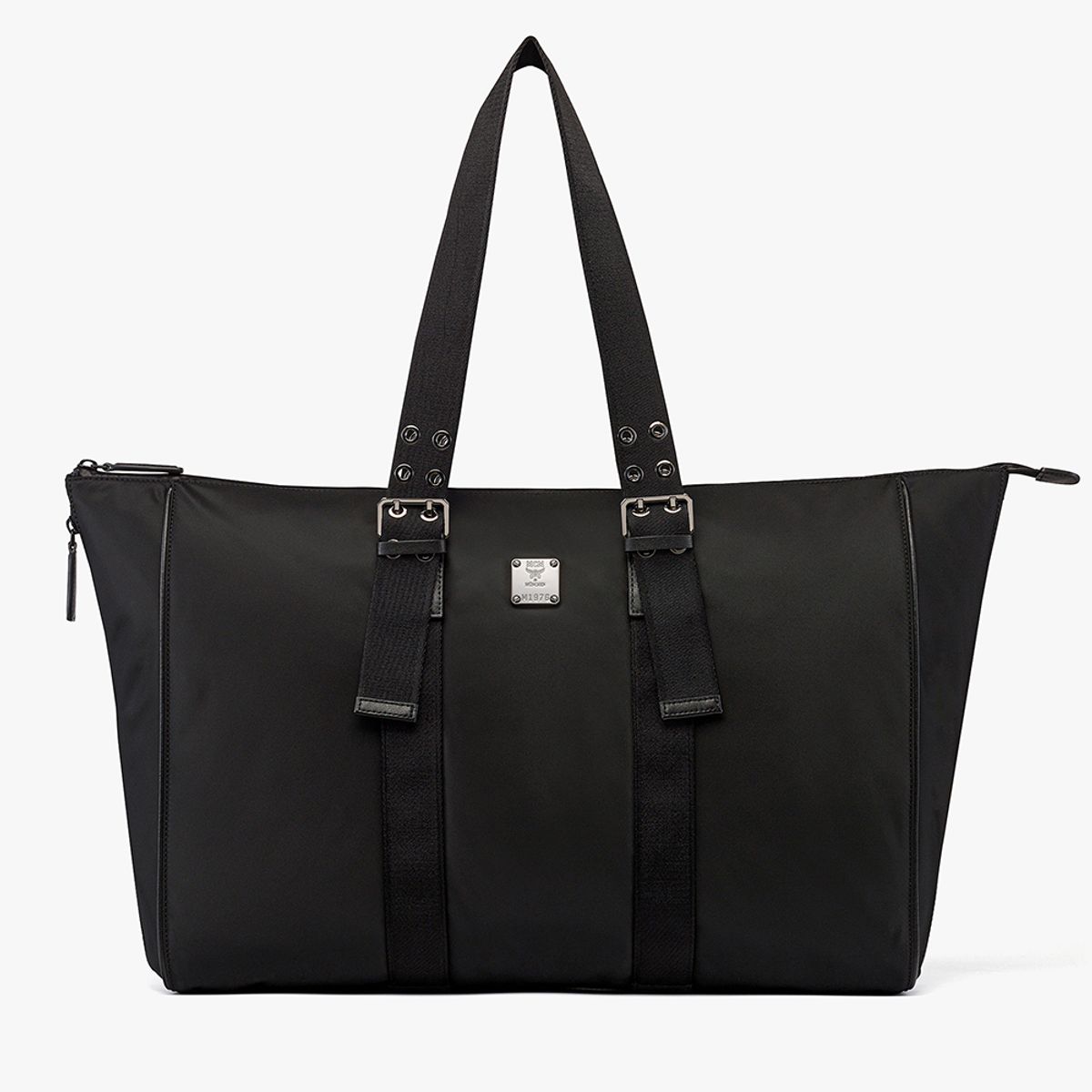 엠씨엠(MCM) Aren 노바 모노그램 ECONYL 토트 MMTGATA01BK