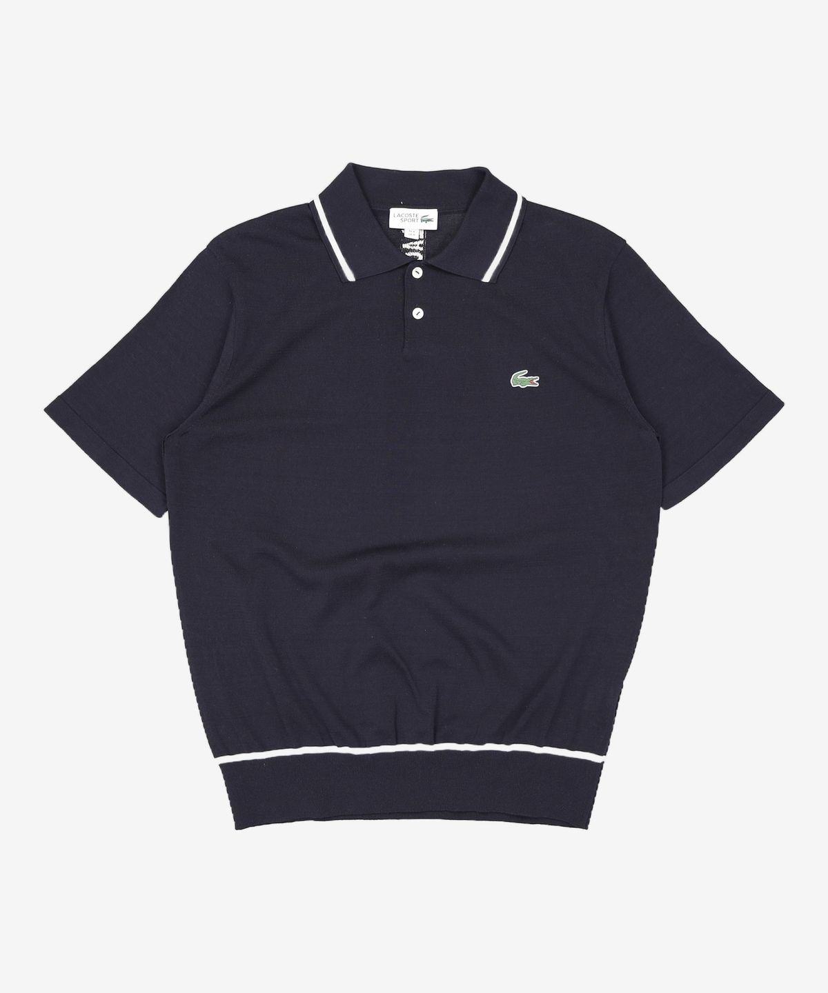 라코스테(LACOSTE) 남성 라인 포인트 폴로 스웨터 AH121E-53G 166 M