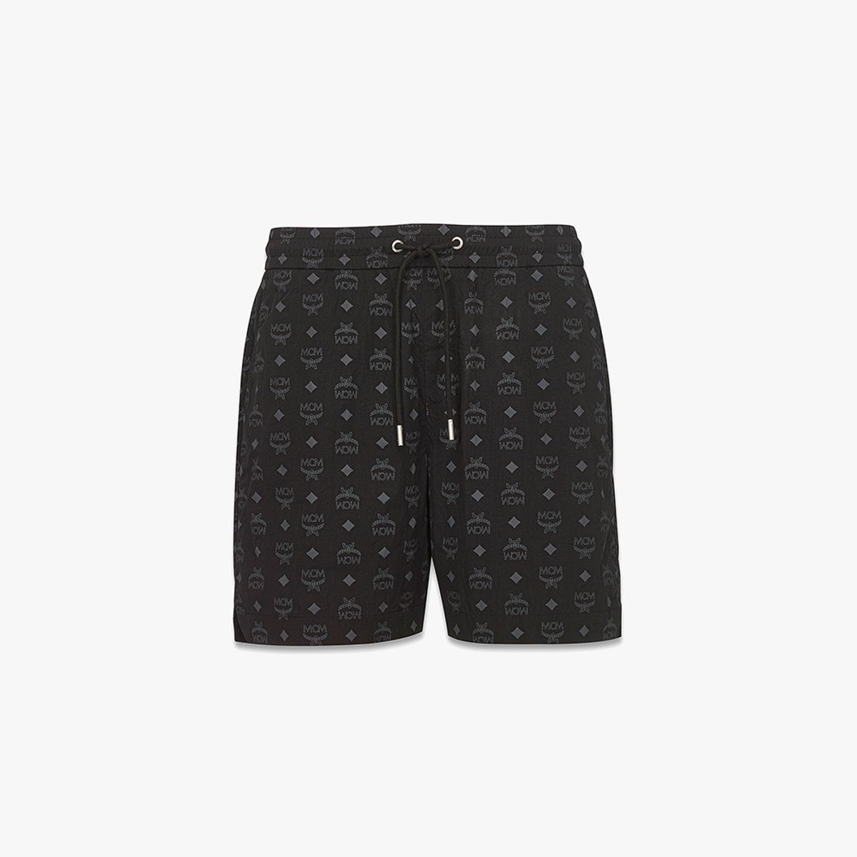 엠씨엠(MCM) ECONYL 모노그램 프린트 쇼츠 MHPFAMM03BK