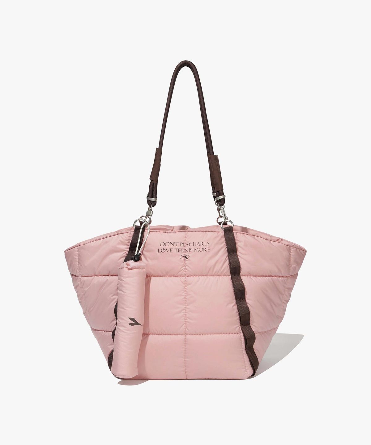 디아도라(diadora) 포르테 패디드 웨빙 토트백 PINK
