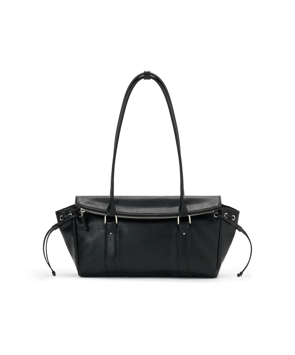 파퓸드로브(PARFUM DE LAUBE) Roxie Buckle Shoulder Black Large