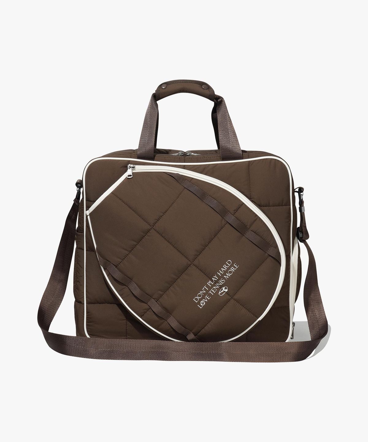 디아도라(diadora) 포르테 패디드 보스턴백 BROWN