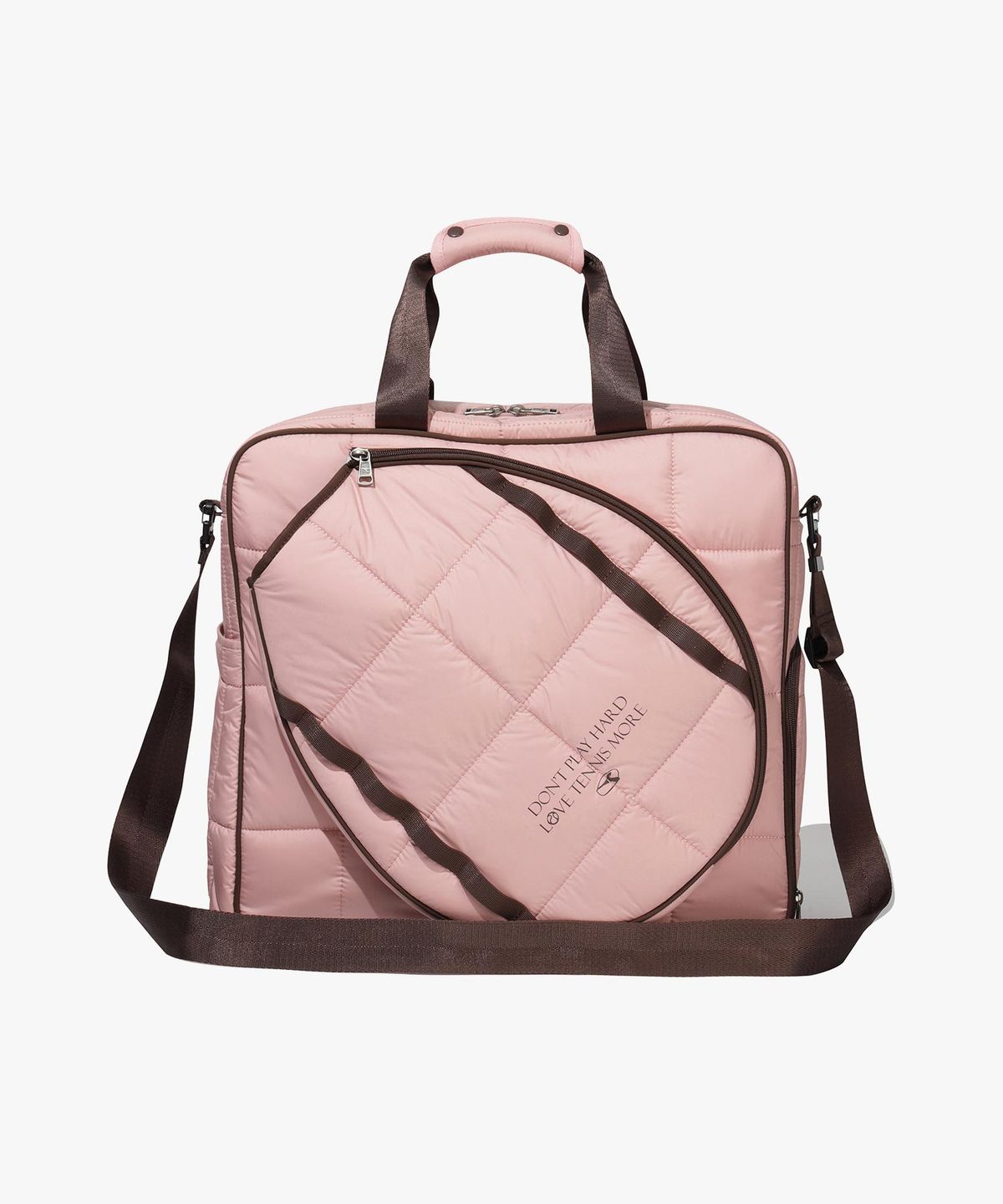 디아도라(diadora) 포르테 패디드 보스턴백 PINK