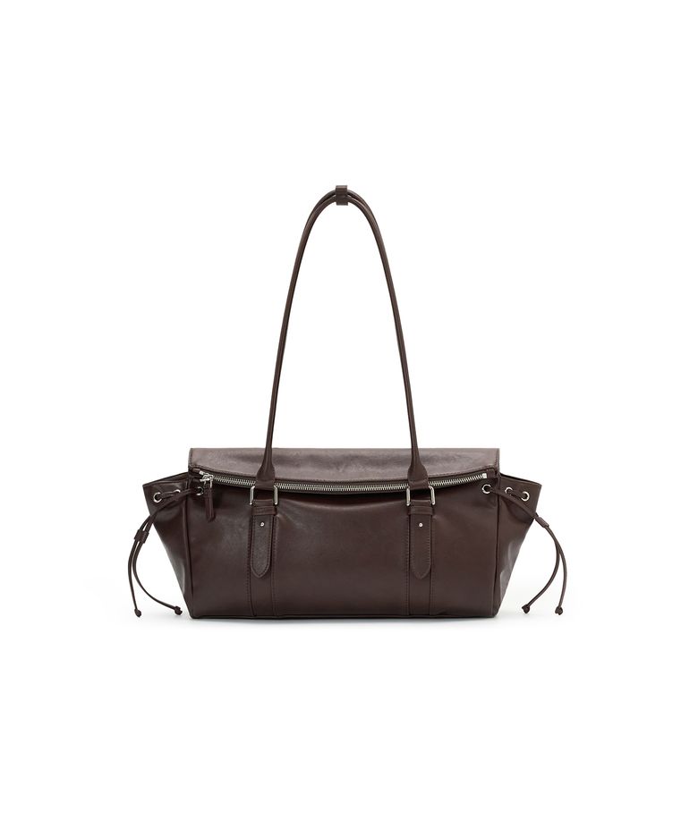 Roxie Buckle Shoulder Dark Brown Medium