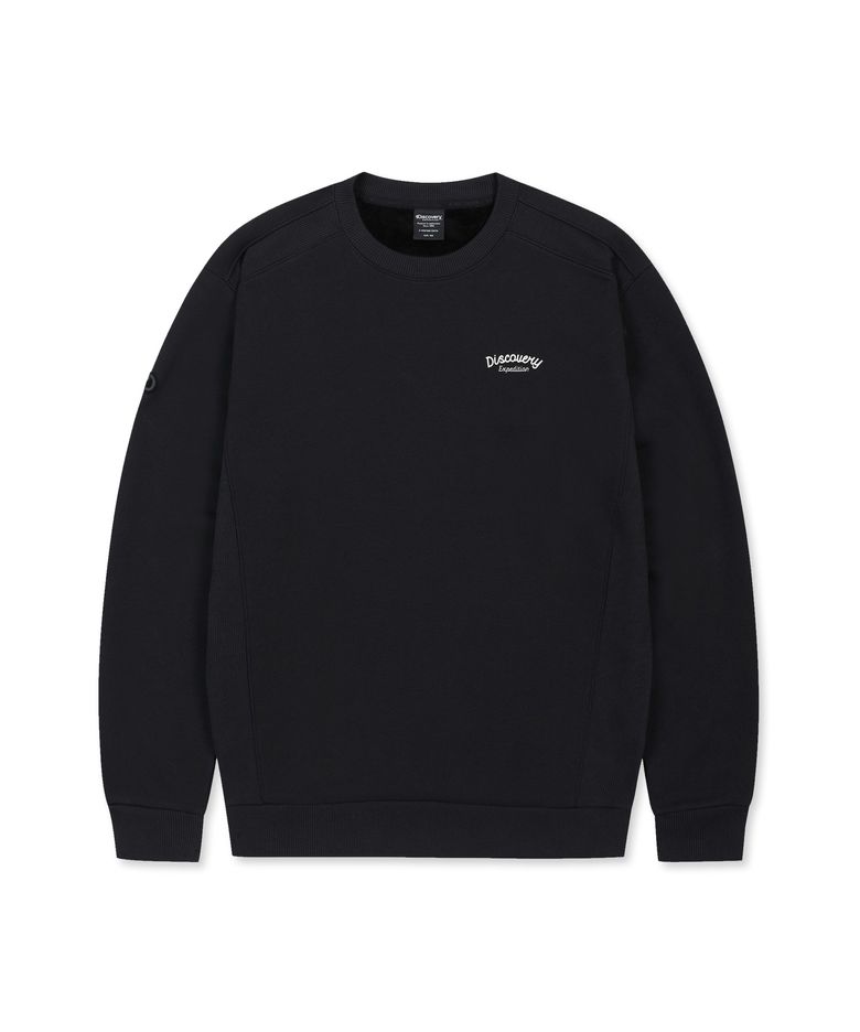 남성 조직감 맨투맨 (BLACK)