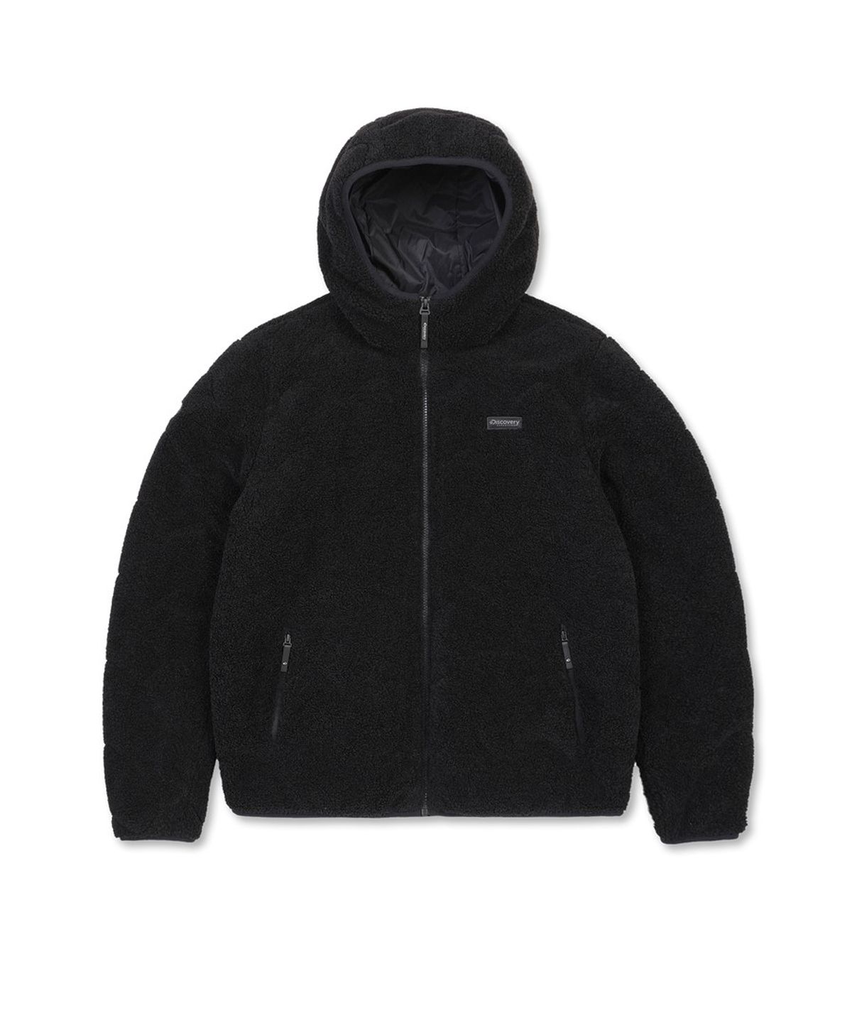 디스커버리 익스페디션(DISCOVERY EXPEDITION) 남성 티베른 플리스 패딩자켓 (BLACK)