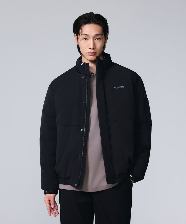 남성 프리미엄 블루종 패딩자켓 (BLACK)