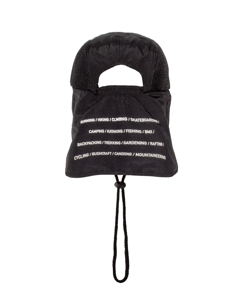 Desert Cap - Black (데저트 캡 - 블랙)