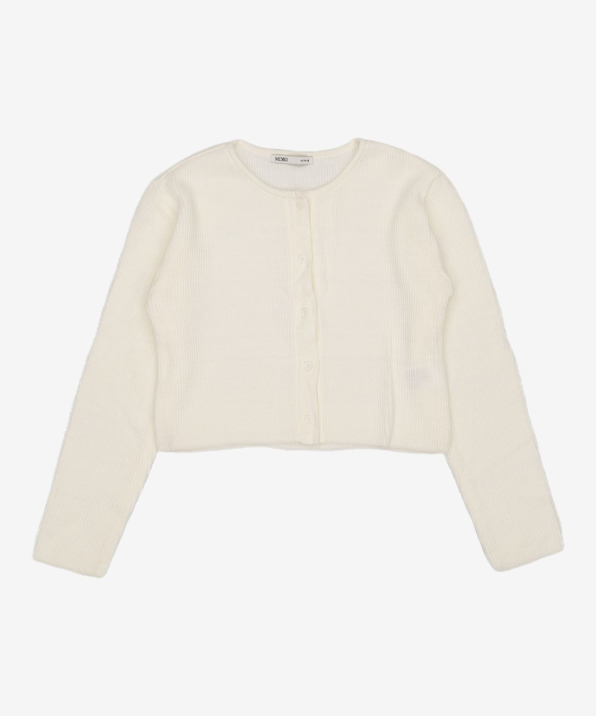미쏘(MIXXO) 라운드넥 크롭 가디건 MIWCKD310T M