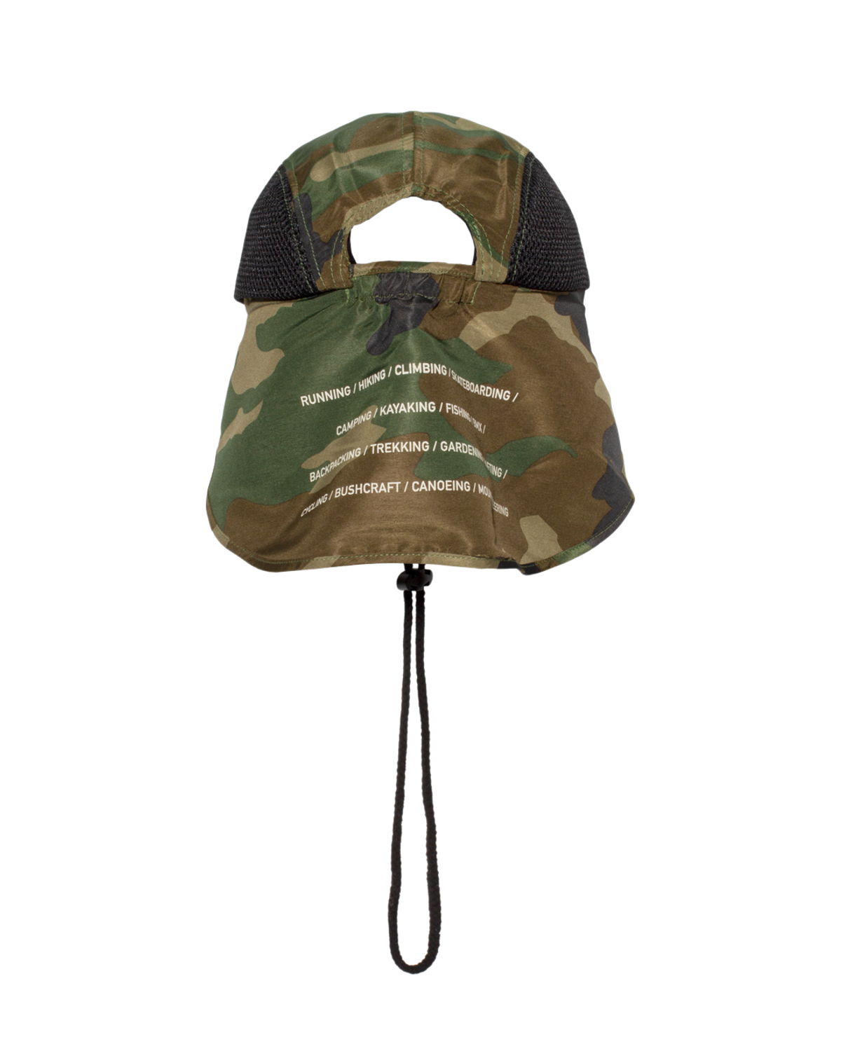 미디엄스(MEDIUMS) Desert Cap - Woodland Camo (데저트 캡 - 우드랜드 카모)