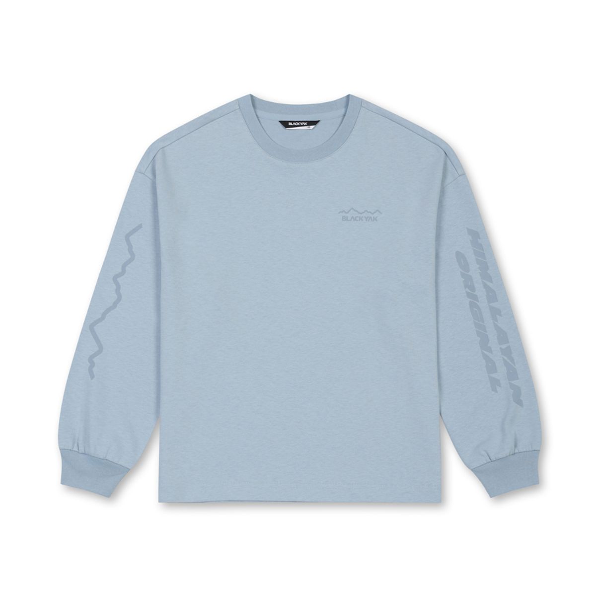 블랙야크 키즈(BLACK YAK KIDS) 워시드 싱글 긴팔티셔츠_SB