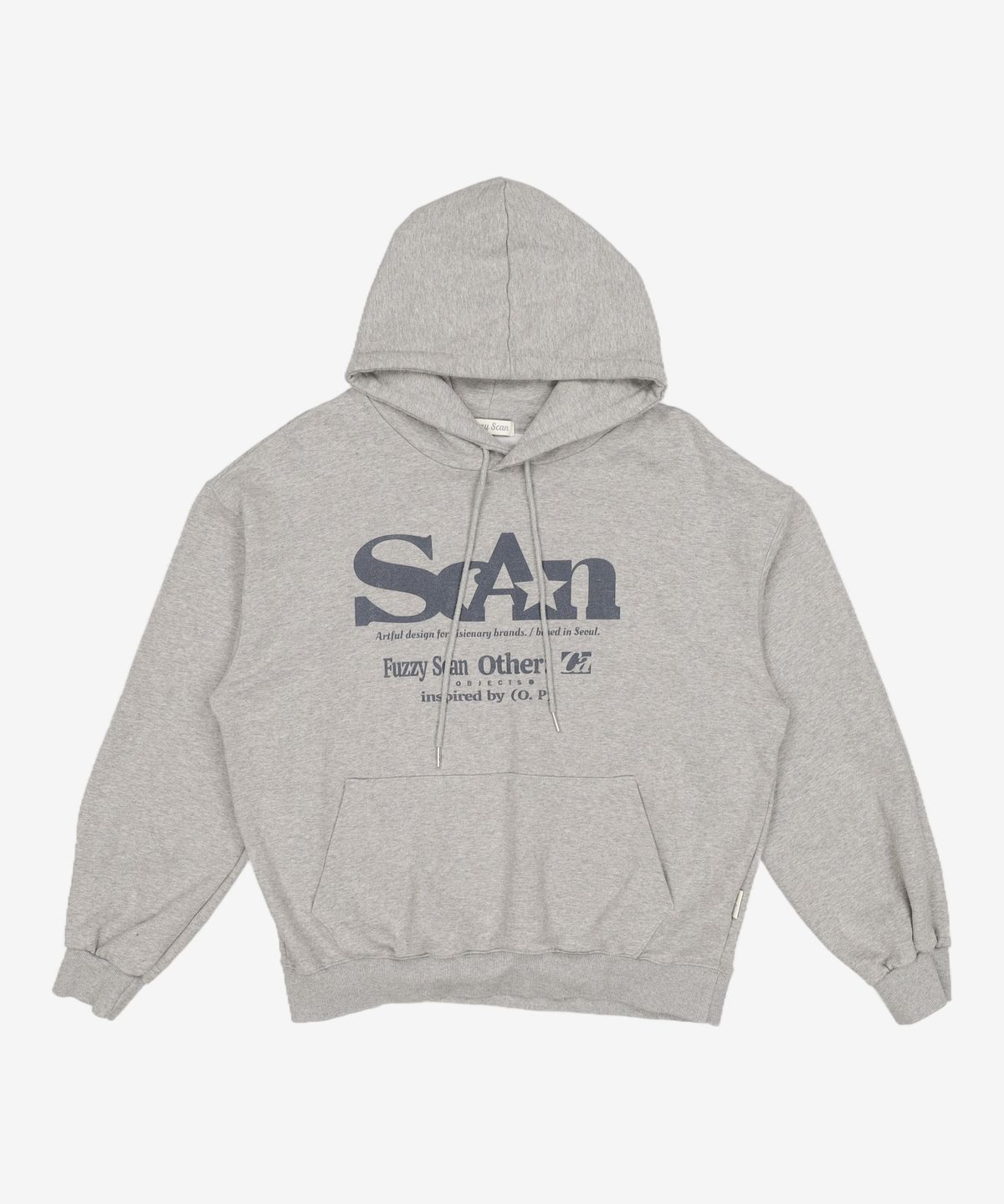 퍼지스캔(FUZZY SCAN) 후드 티셔츠 3XL