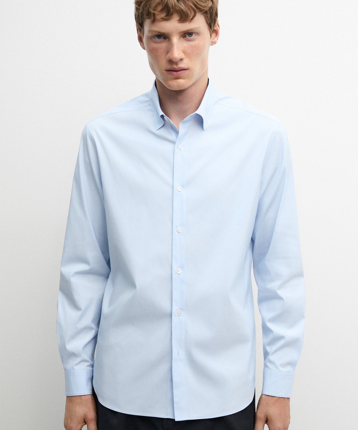 마시모두띠(MASSIMO DUTTI) 슬림 핏 스트레치 셔츠