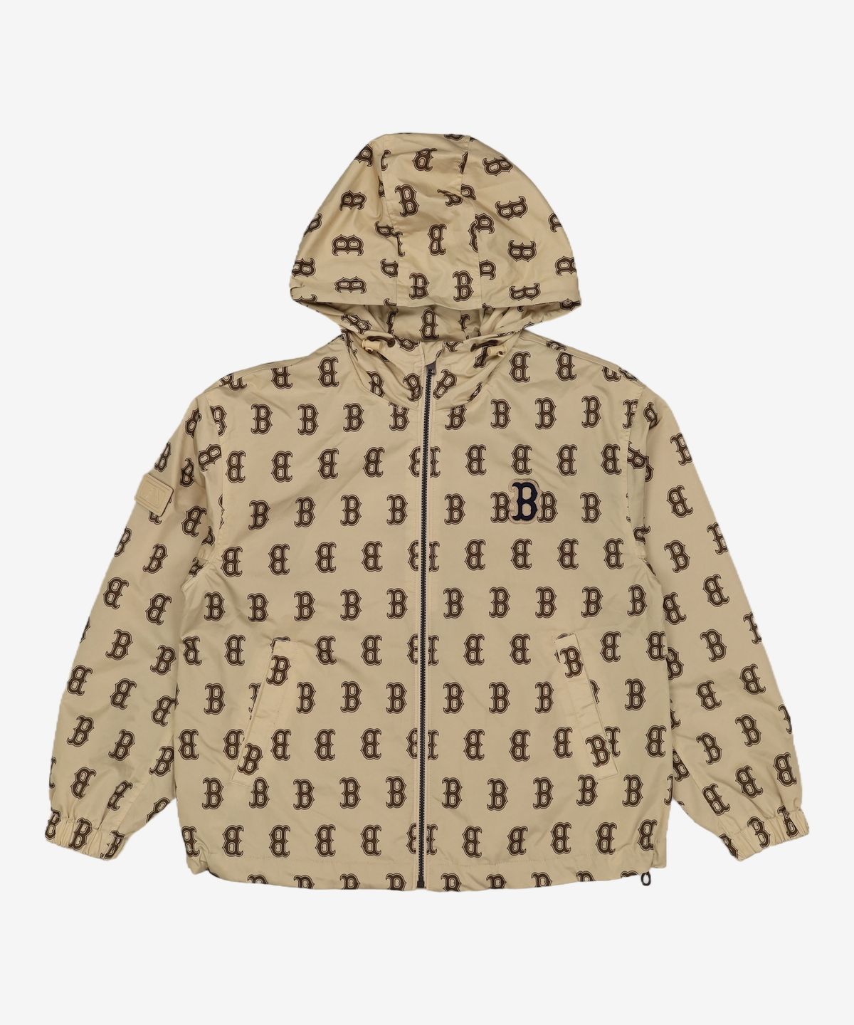 엠엘비(MLB) 모노그램 올오버 프린트 바람막이 B (Beige) S