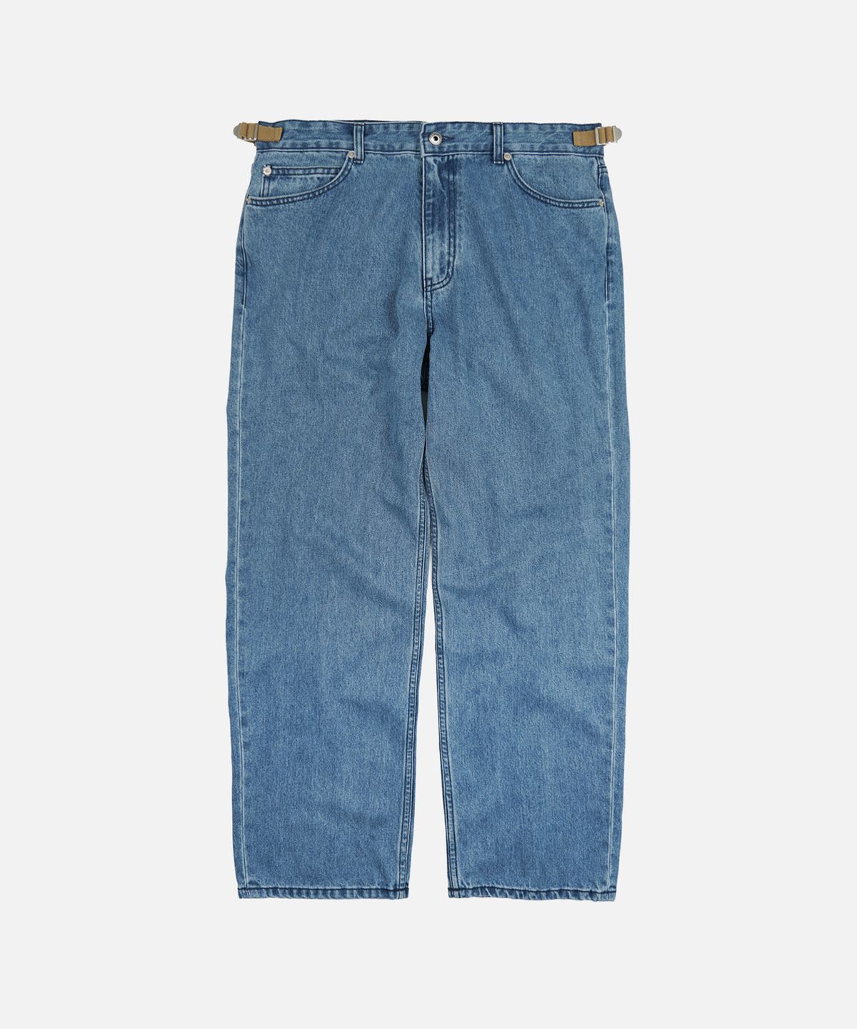 프리즘웍스(FRIZMWORKS) FIELD ADJUSTER DENIM PANTS _ LIGHT BLUE