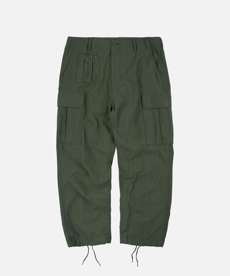 ARMY POCKET CARGO PANTS _ OLIVE