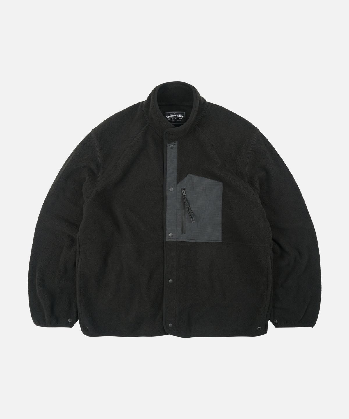 프리즘웍스(FRIZMWORKS) ANDES FLEECE JACKET _ BLACK