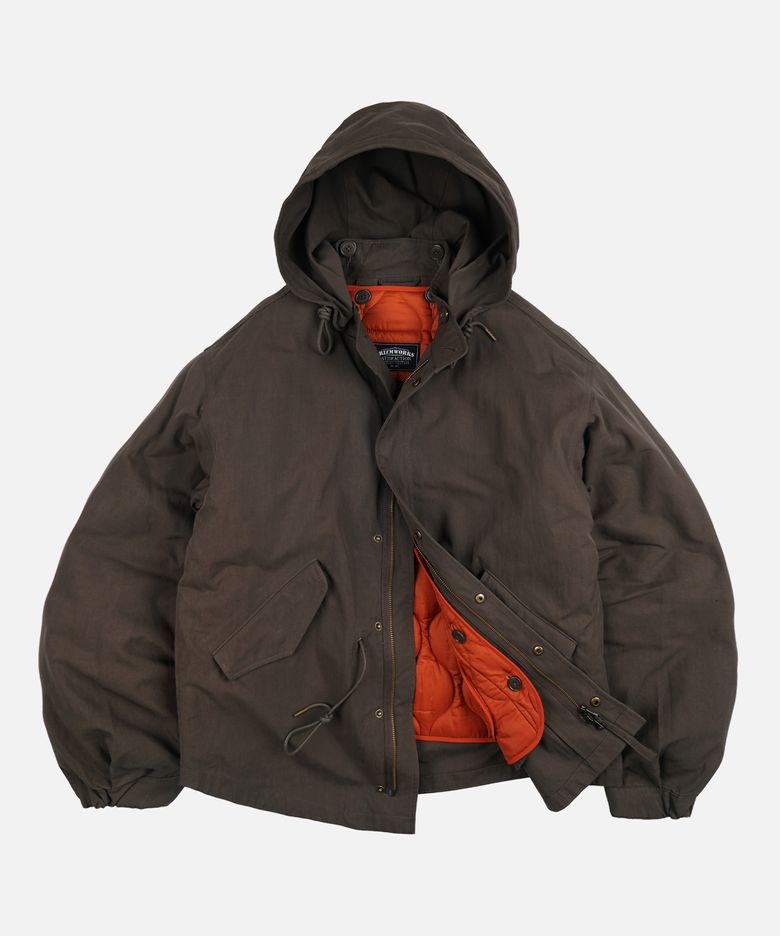 OSCAR FISHTAIL JACKET 003 _ BROWN