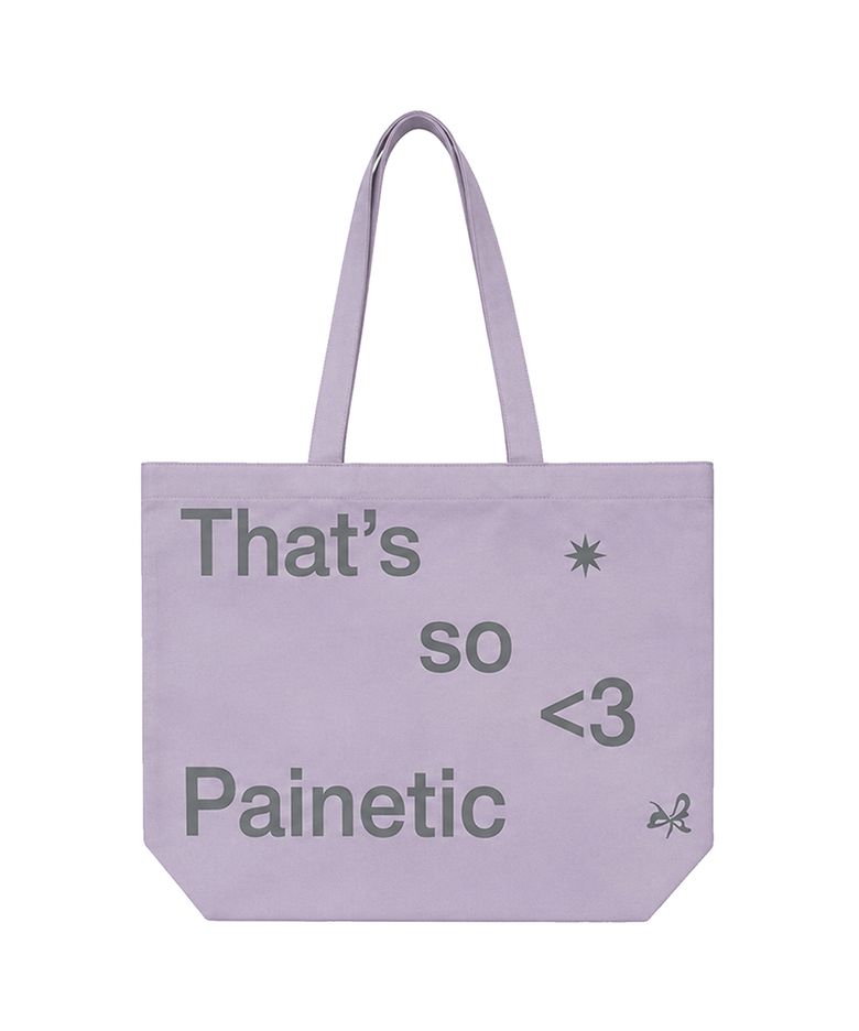 [1차리오더] Painetic Cotton Shoulder Bag (LAVENDER)