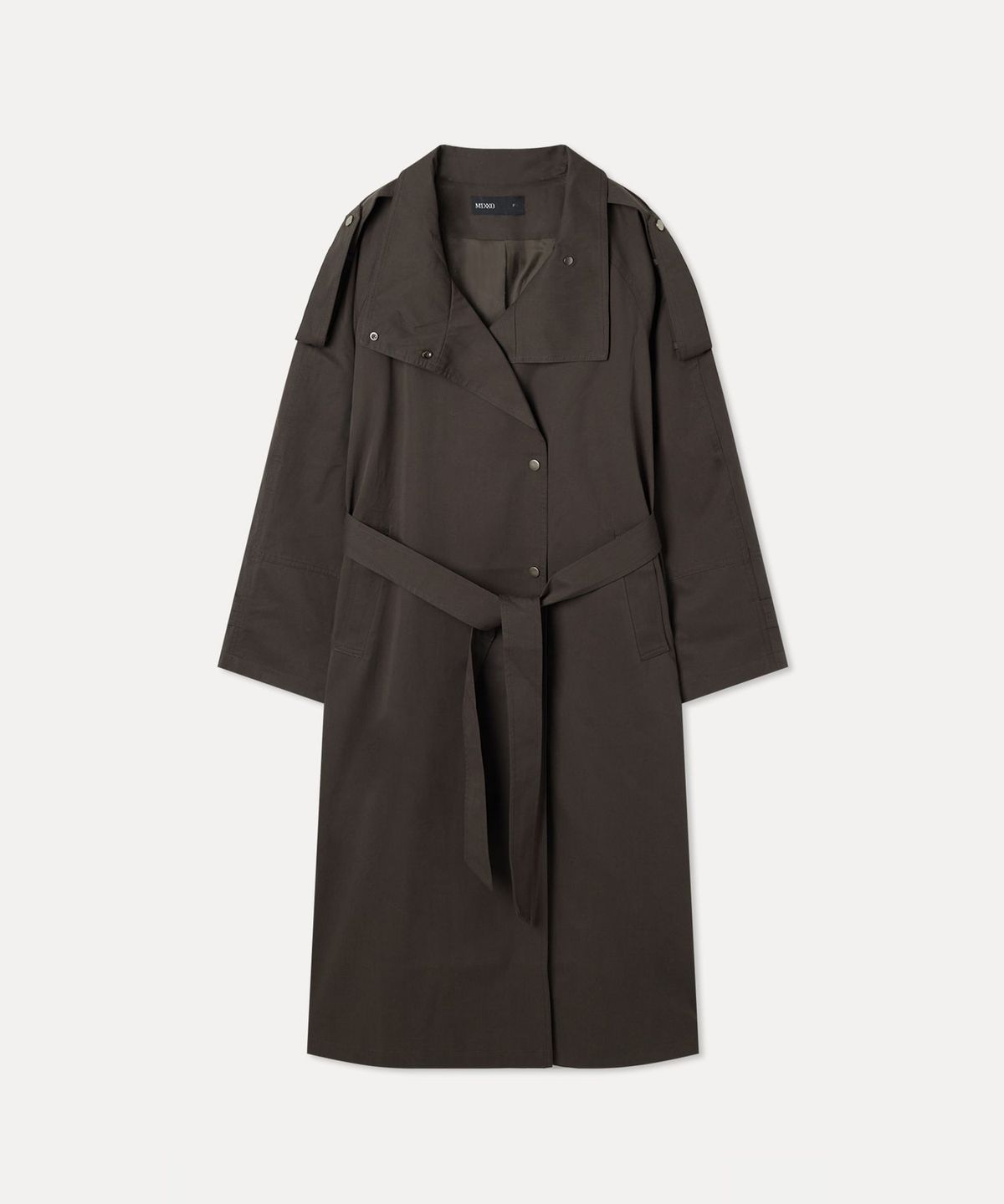 미쏘(MIXXO) 롱 트렌치코트_MIWJTG92SS