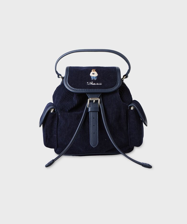 Steve Corduroy Mini Backpack / WHBGG4923A