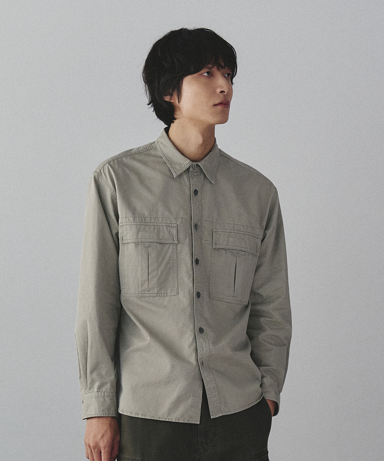 BATTLE DRESS 2PK SHIRT [MISTY GRAY]
