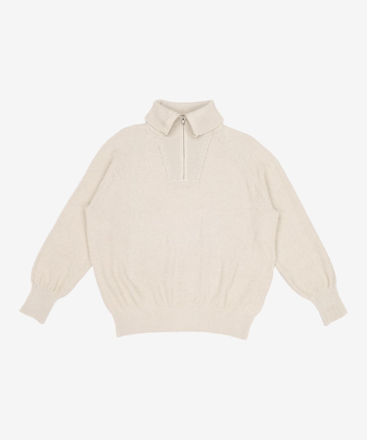 해칭룸(HATCHINGROOM) Vase Neck Knit Sand 3